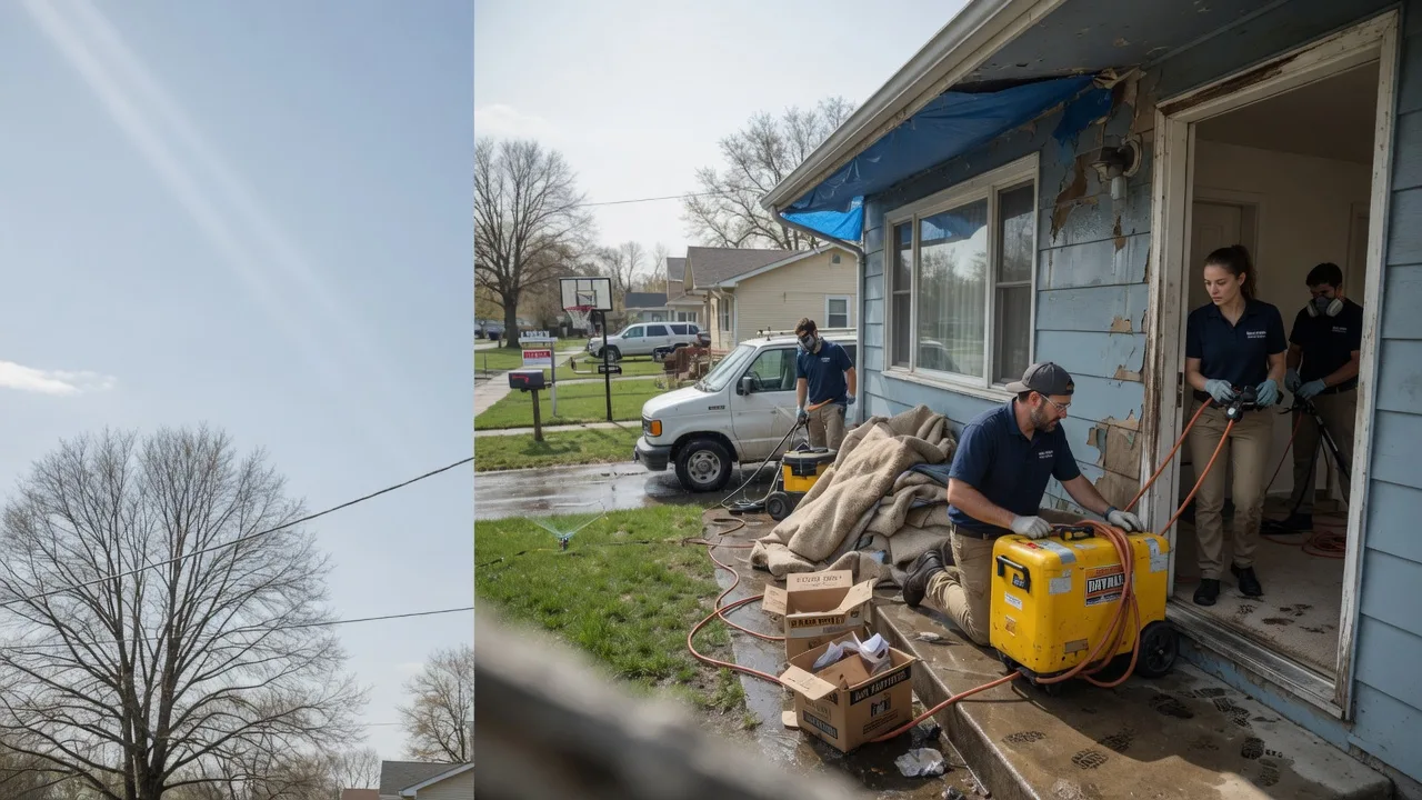 Basement Flood Cleanup in Montpelier, ID near me